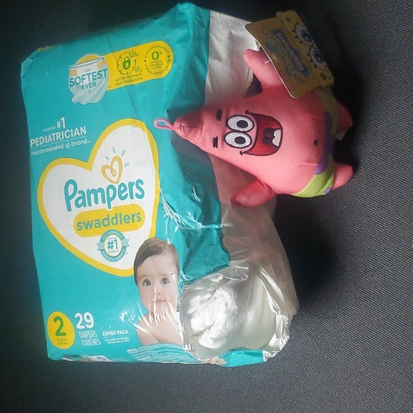 Pampers Size 2 Diapers - Picture 2 of 2